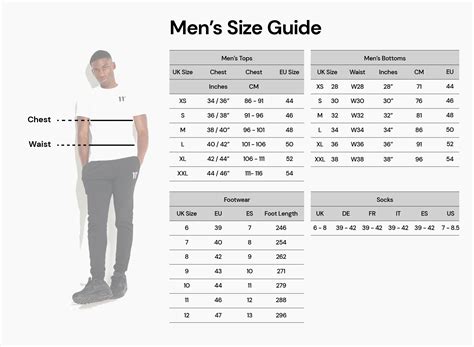 xlxxal|Men's Size Charts & Conversions: Pants, Shirts, Waist, Chest.